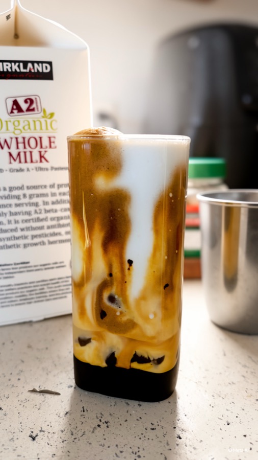 Iced coffee
